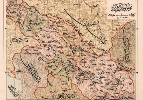 Kosovski vilajet - Memalik i Mahruse i Shahane ye Mahsus Mukemmel ve Mufassal Atlas (1907)